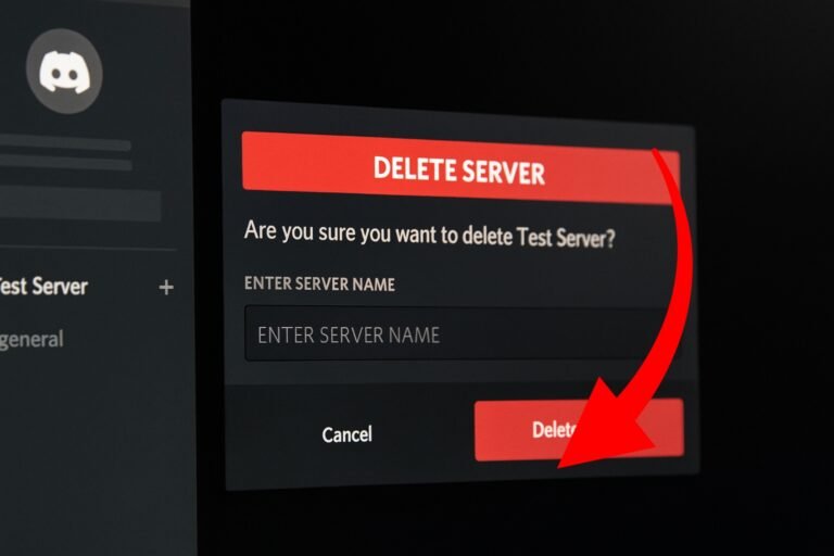 Comment supprimer un serveur Discord