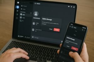 Comment supprimer une conversation Discord