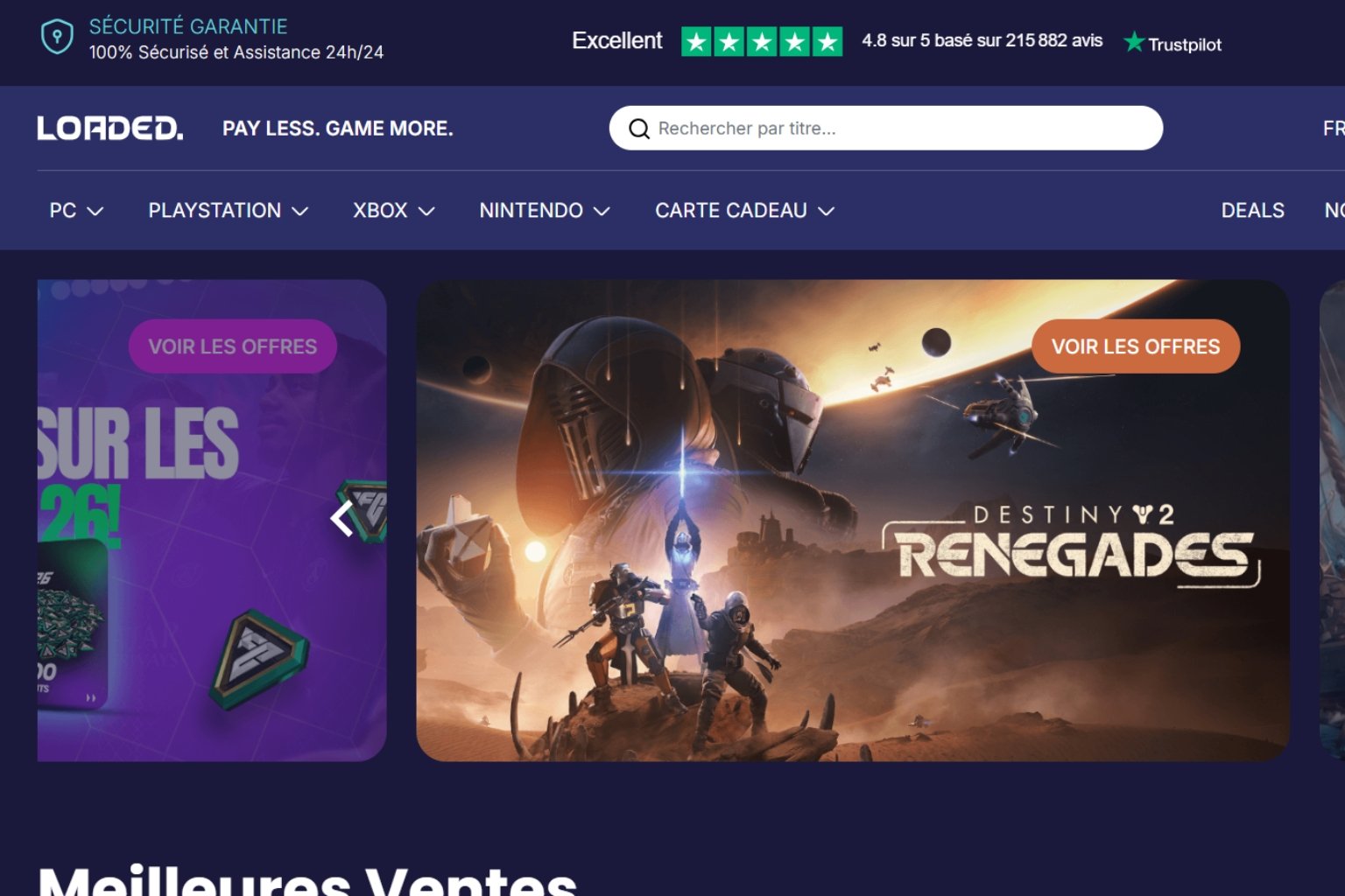 Loaded.com (exCDKeys) avis