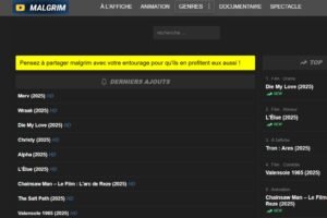 Malgrim Streaming Plateforme