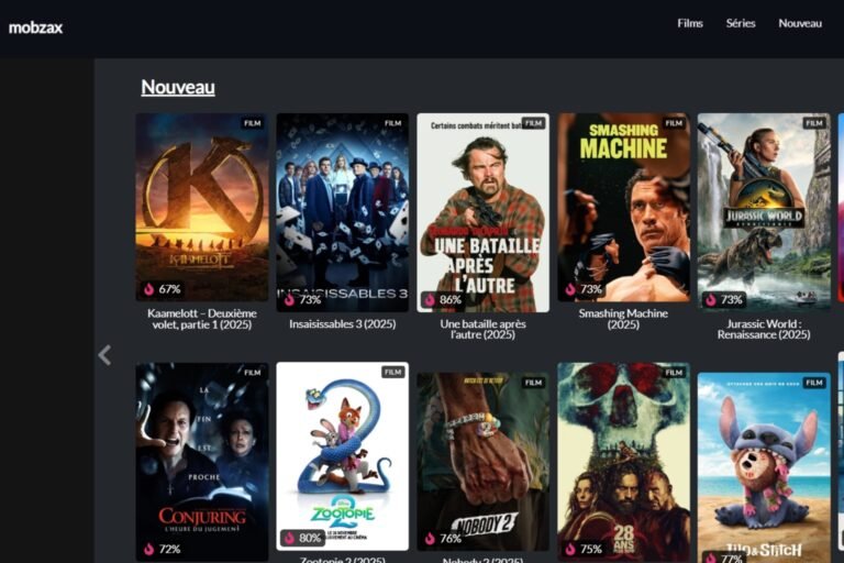 Mobzax plateforme streaming