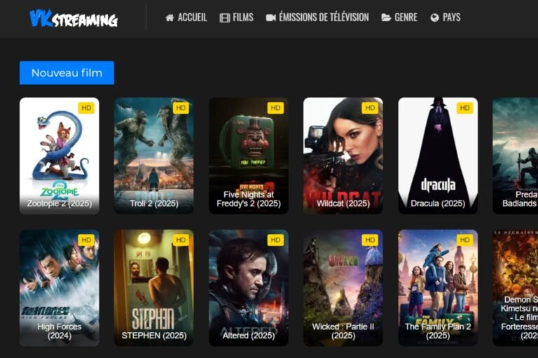 VK Streaming plteforme