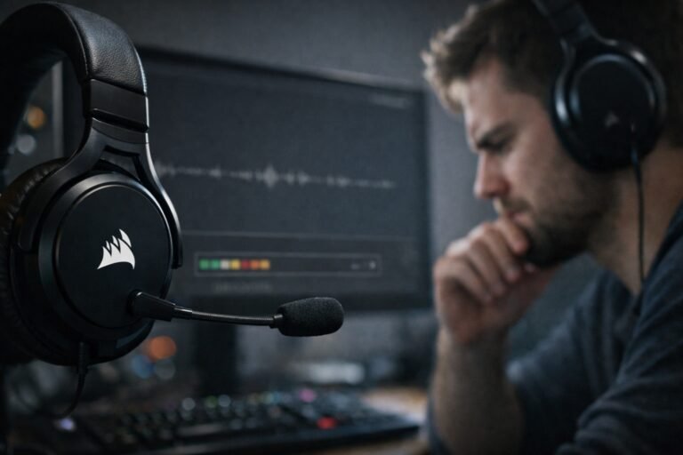 Casque Corsair ne détecte quasiment pas ma voix