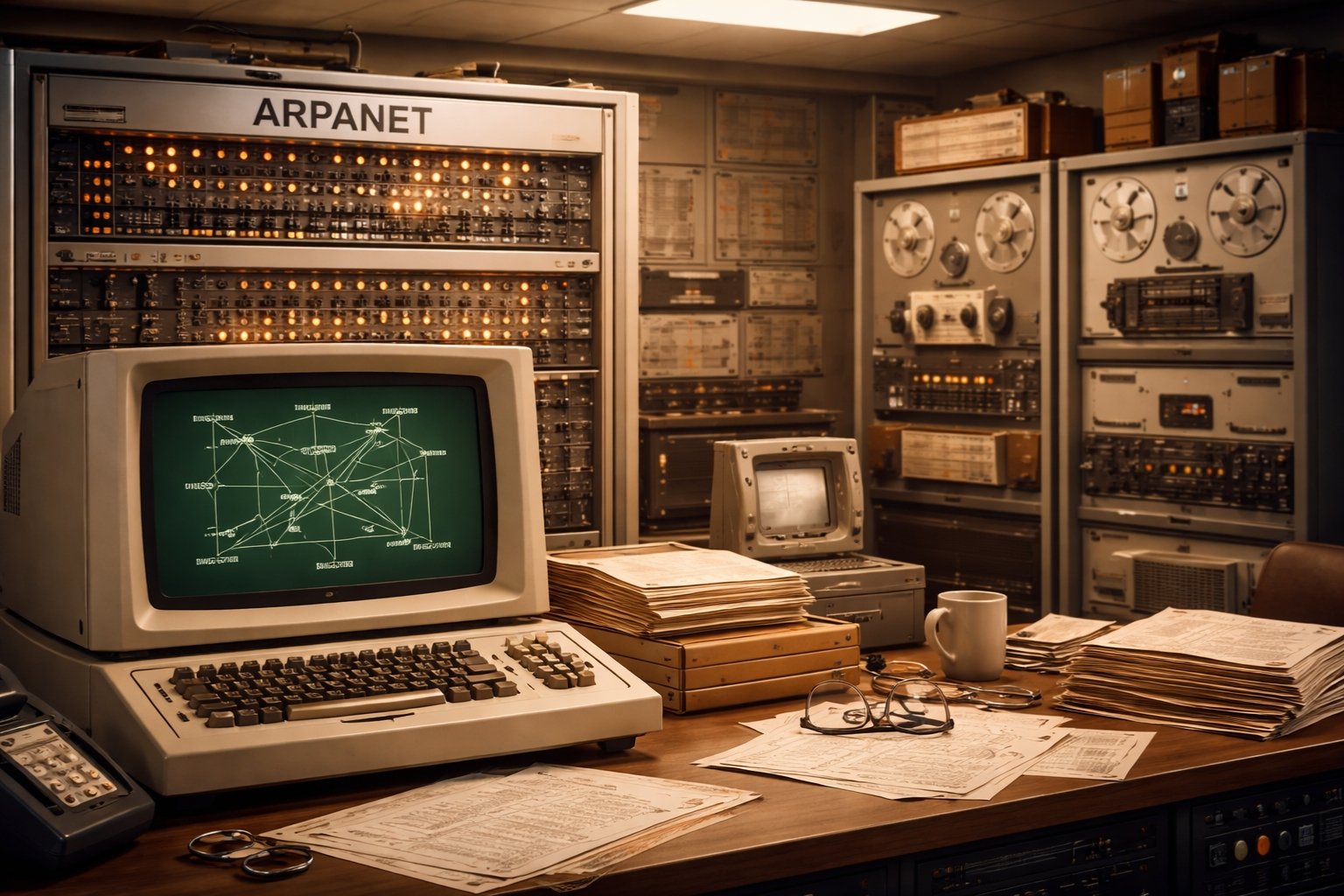 Comment s'appelle l'ancêtre d'Internet