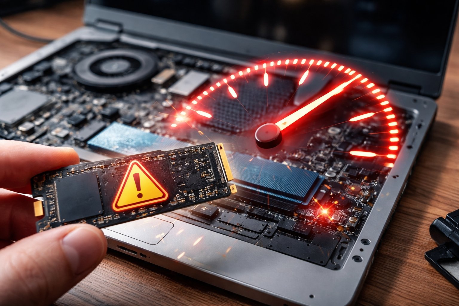 Pourquoi mon SSD est lent