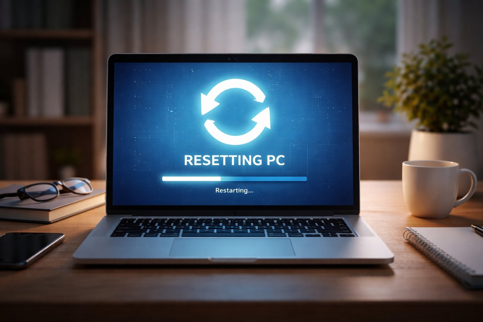 Réinitialiser un PC au démarrage